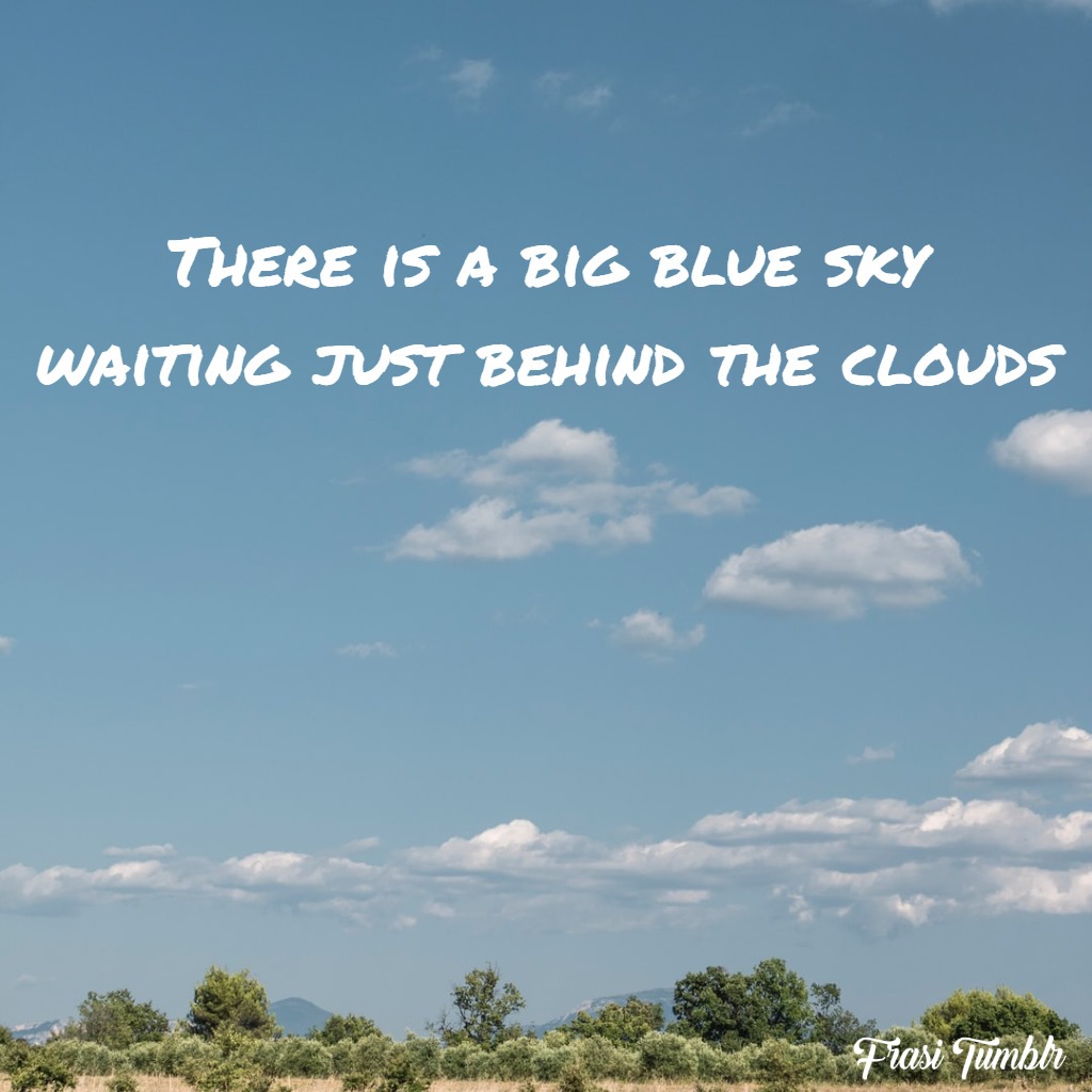 frasi-cielo-blu-inglese-nuvole