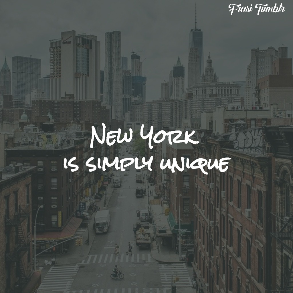 frasi-new-york-inglese-unica