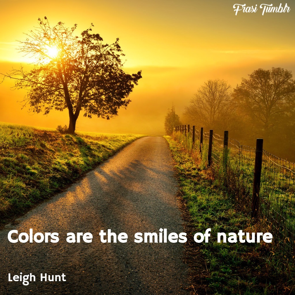 frasi-natura-inglese-colori