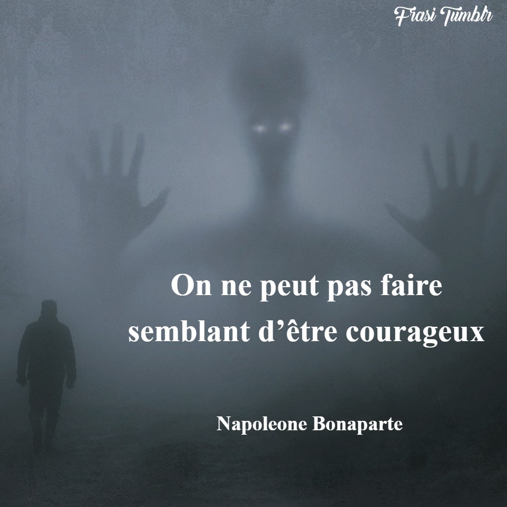 frasi napoleone bonaparte francese coraggio