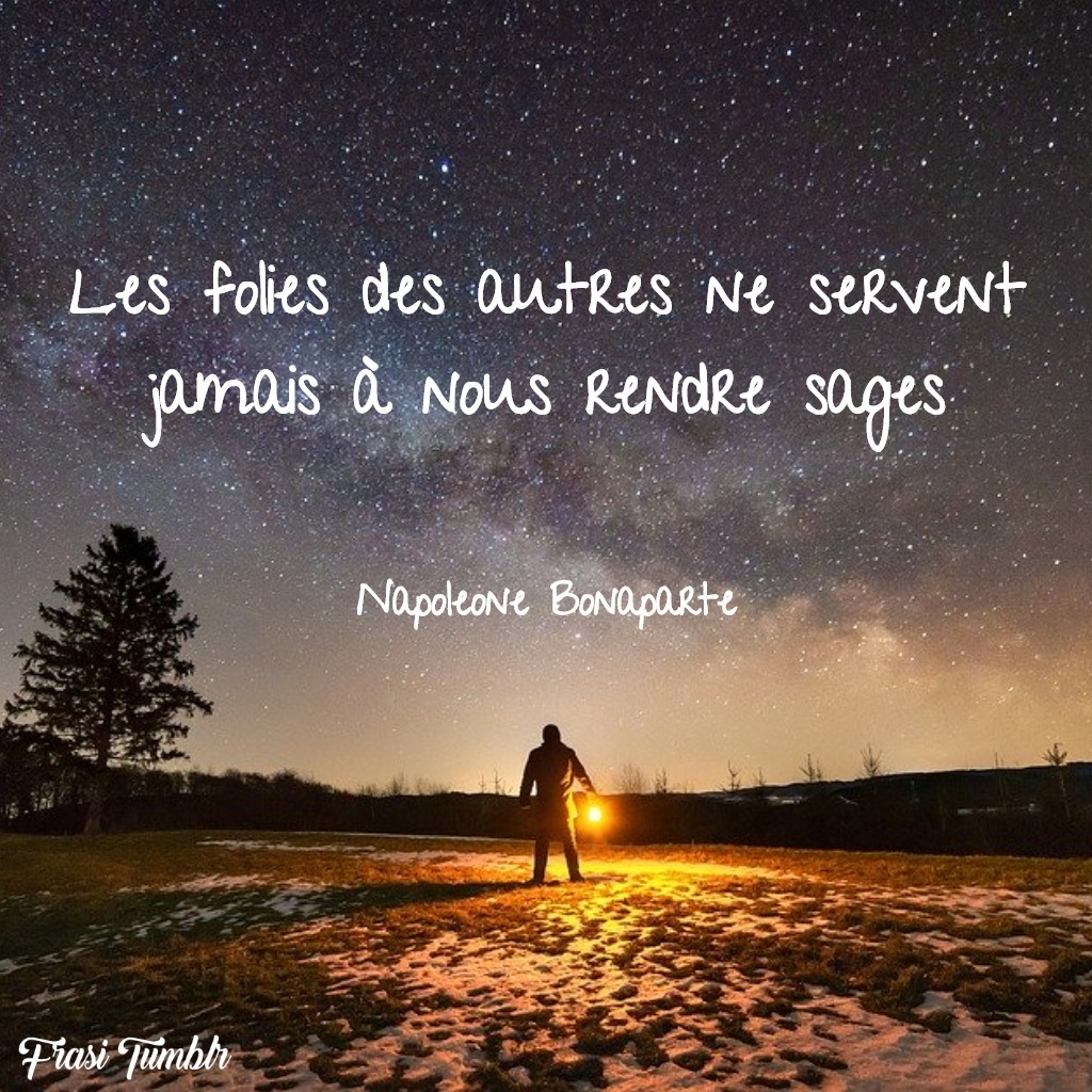 frasi napoleone bonaparte francese follia saggezza