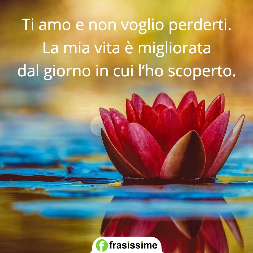 frasi per dire ti amo non voglio perderti vita migliorata